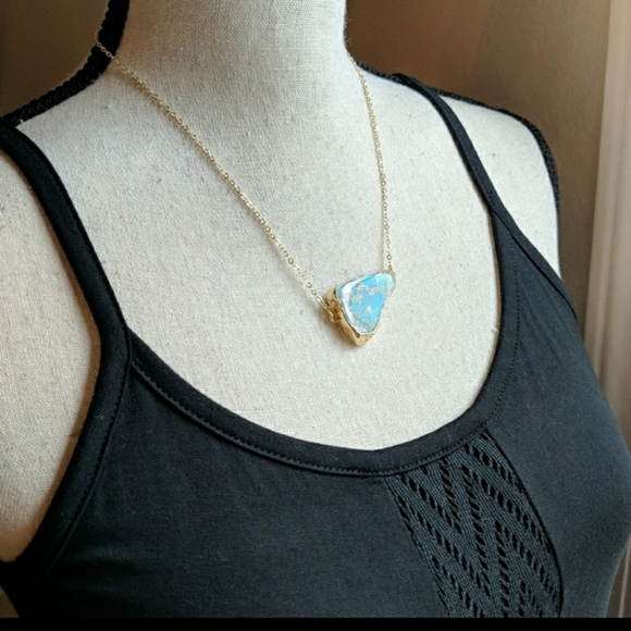 Raw Jasper 18k Gold Plated - Picture 5 of 6